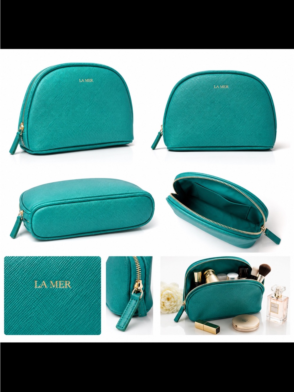 - LA MER MAKE UP BAG